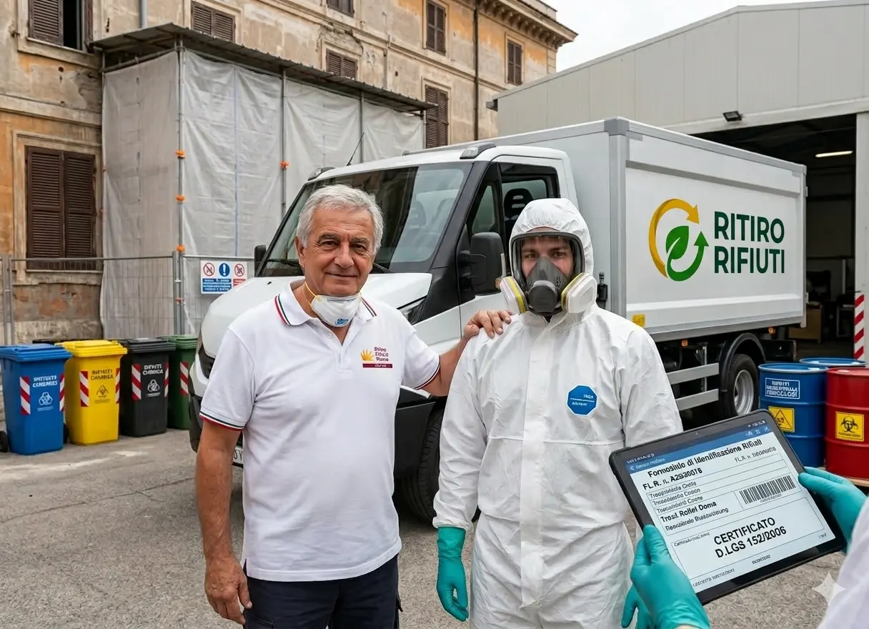 Ritiro Rifiuti Roma: smaltimento rifiuti e bonifica amianto dal 1997